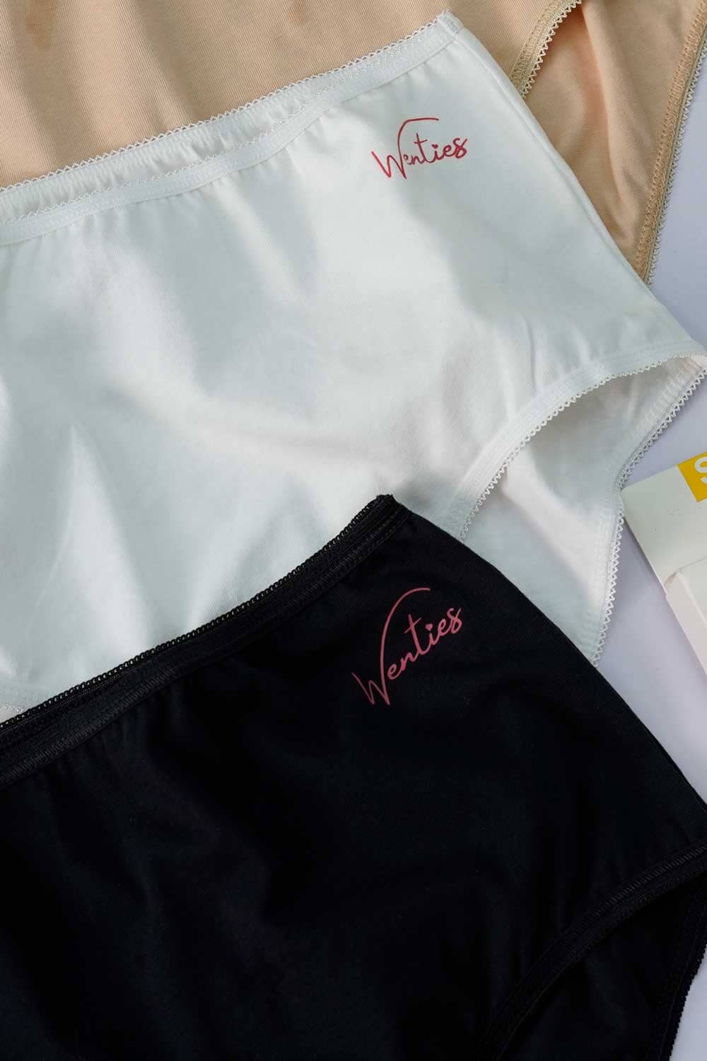 Wenties Women's Full Brief Panties - Pack Of 3
