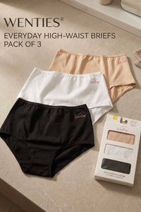 Wenties Women's Full Brief Panties - Pack Of 3